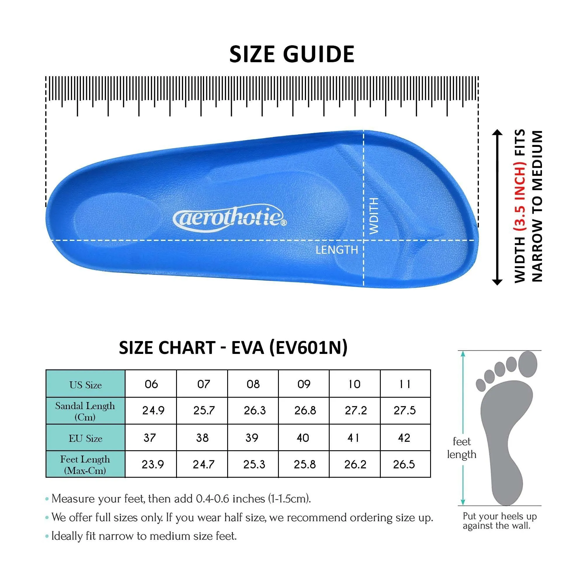 Aerothotic - Arcus Women’s Comfort EVA Beach Slide Sandals - EV601