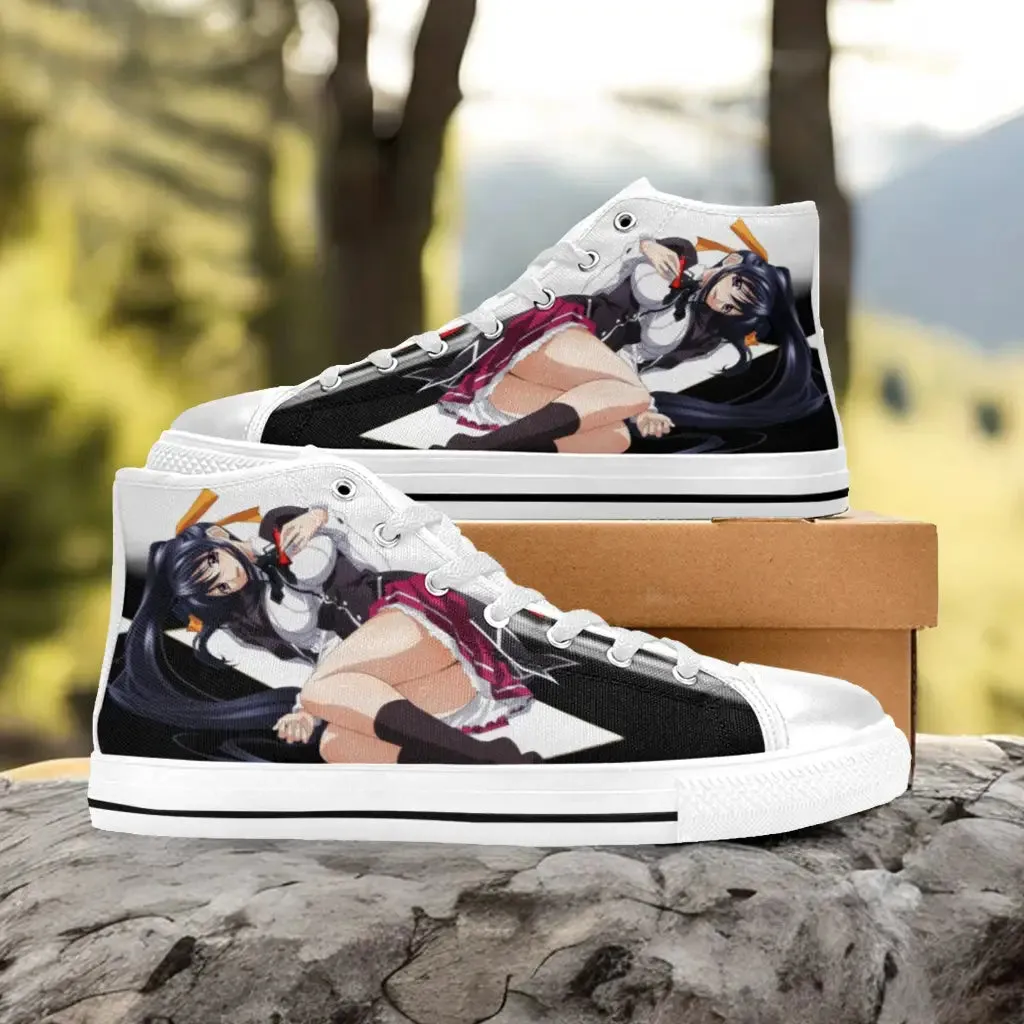 Akeno Himejima High School DxD Shoes High Top Sneakers for Kids and Adults