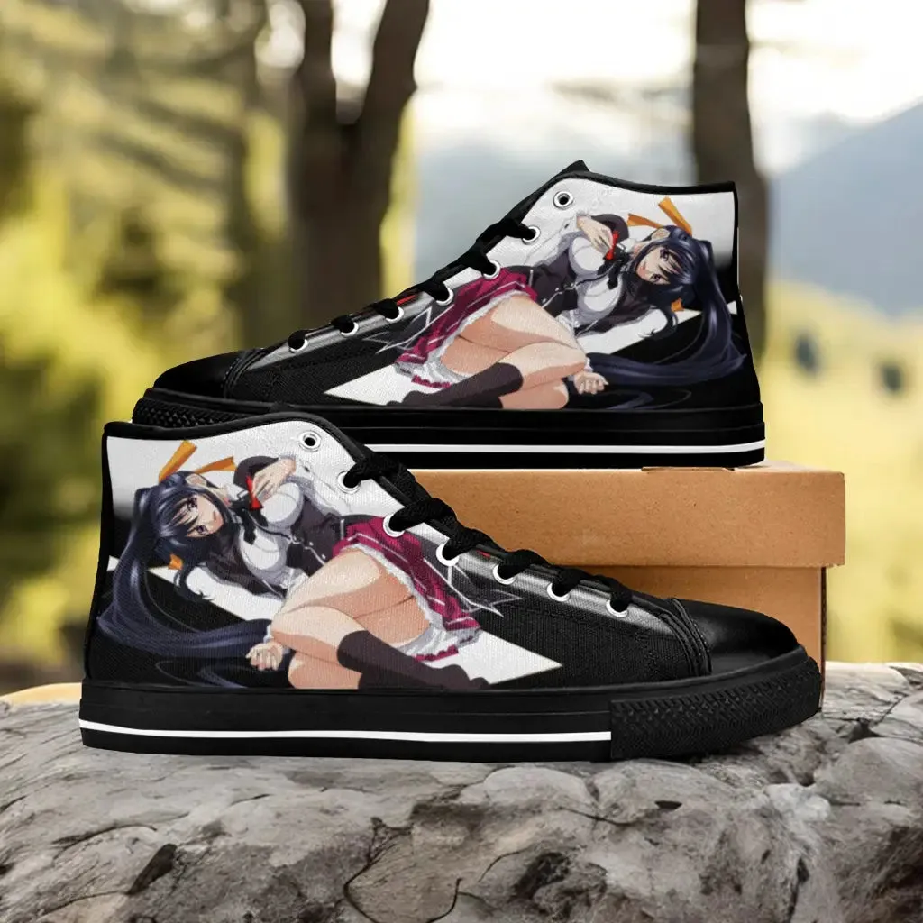 Akeno Himejima High School DxD Shoes High Top Sneakers for Kids and Adults