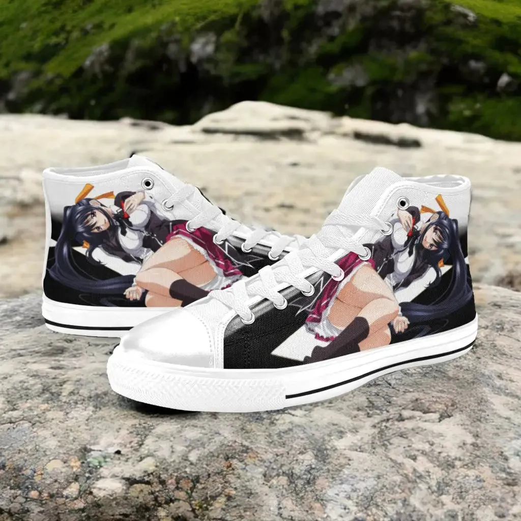 Akeno Himejima High School DxD Shoes High Top Sneakers for Kids and Adults