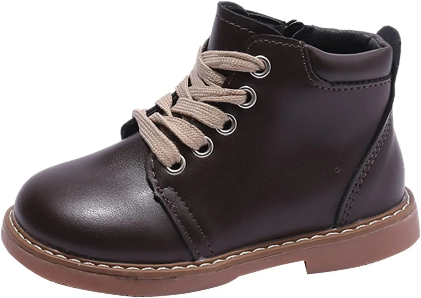 Autumn and Winter Children Boots Boys and Girls Ankle Boots Non Slip Side Zipper High Top Umbrella for Girls Boot Set