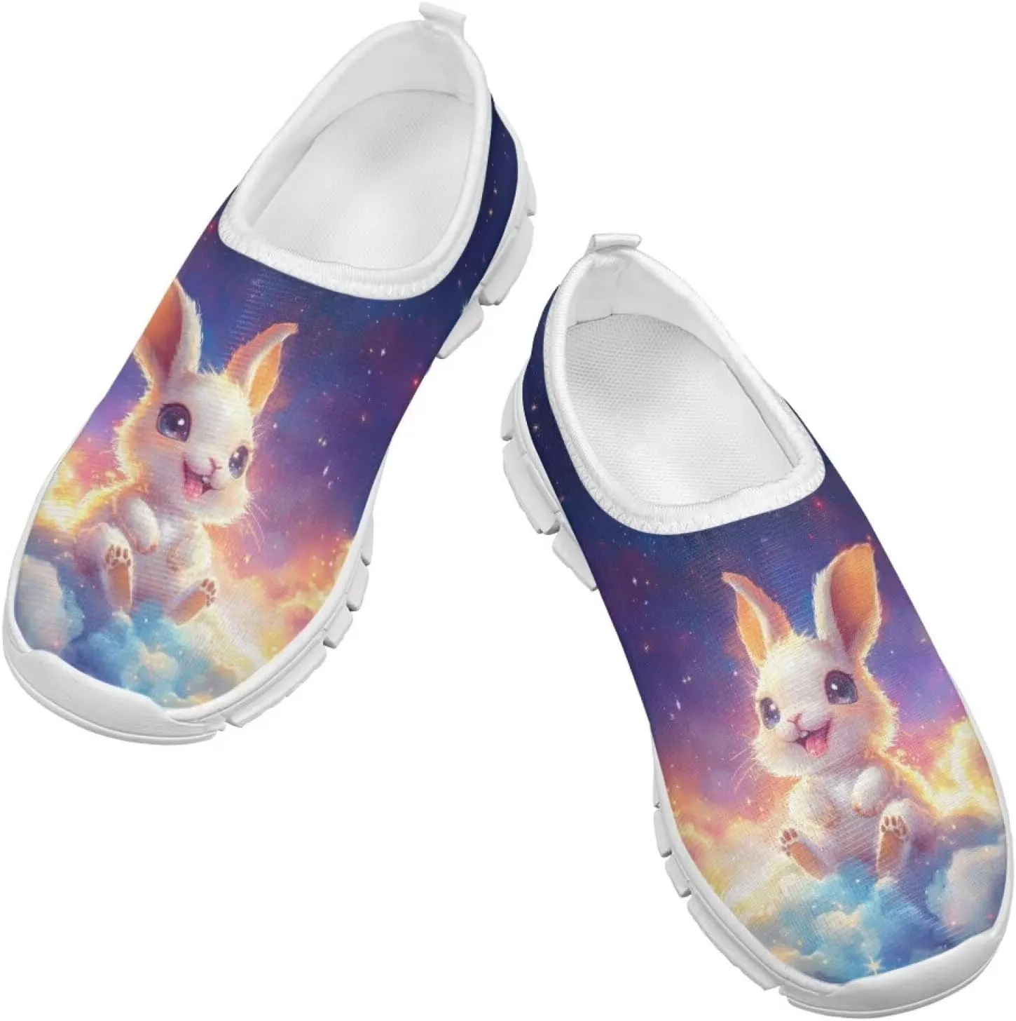 Axolotl Shoes for Girls Little Kid Sneakers Cartoon Print Running Shoes for Girls