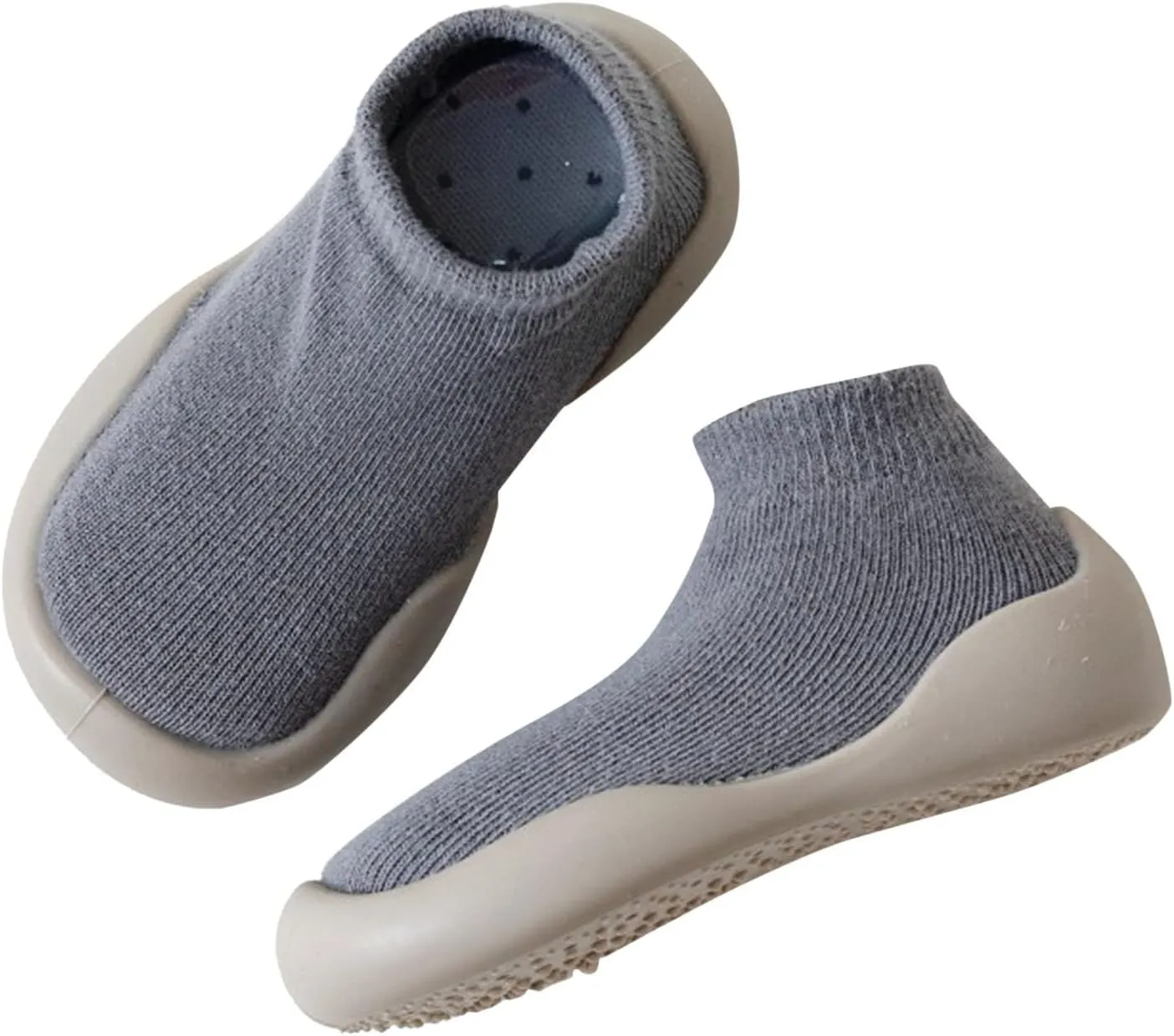 Baby Shoes Boys Girls First Walking Shoes Non Slip Toddler Slip On Sneakers Infant Knit Sock Shoes Floor Shoes