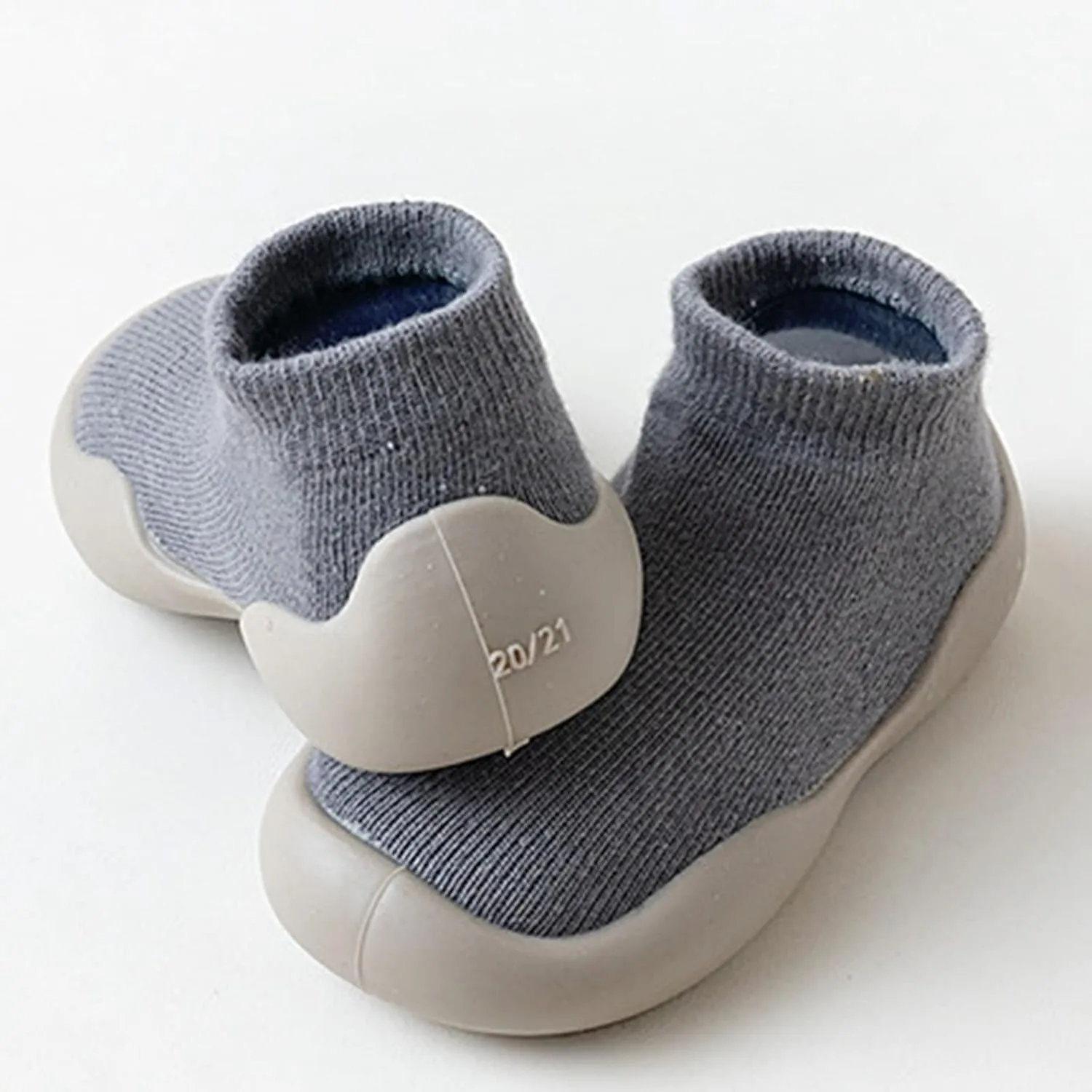 Baby Shoes Boys Girls First Walking Shoes Non Slip Toddler Slip On Sneakers Infant Knit Sock Shoes Floor Shoes