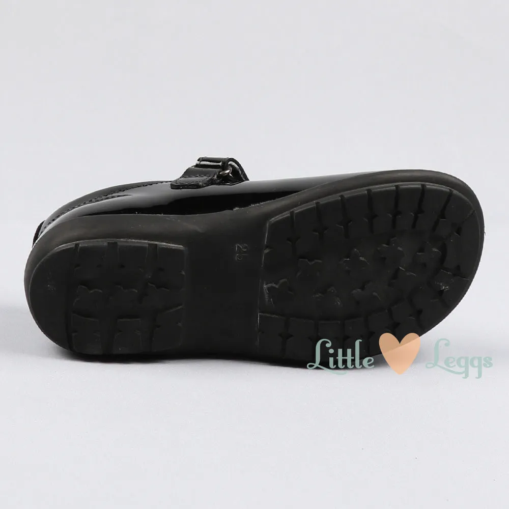 Black Patent Mary Jane School Shoe