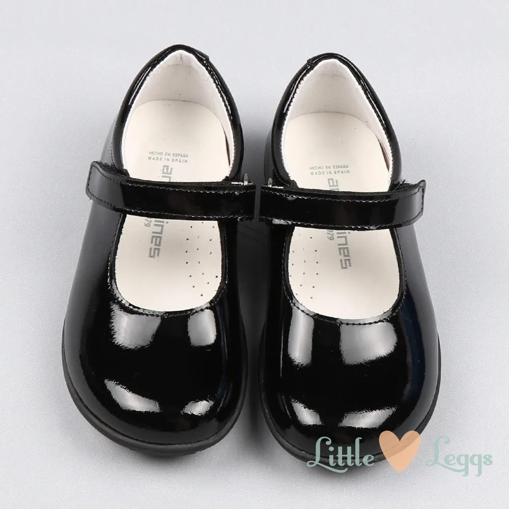 Black Patent Mary Jane School Shoe