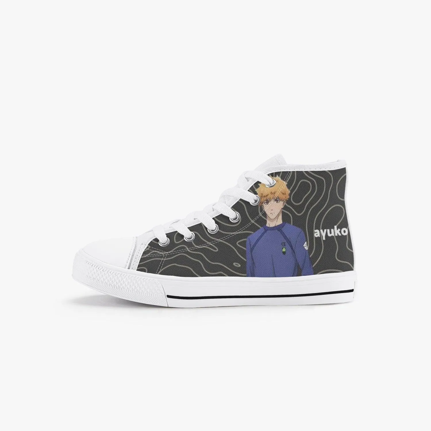 Blue Lock Rensuke Kunigami Kids A-Star High Anime Shoes