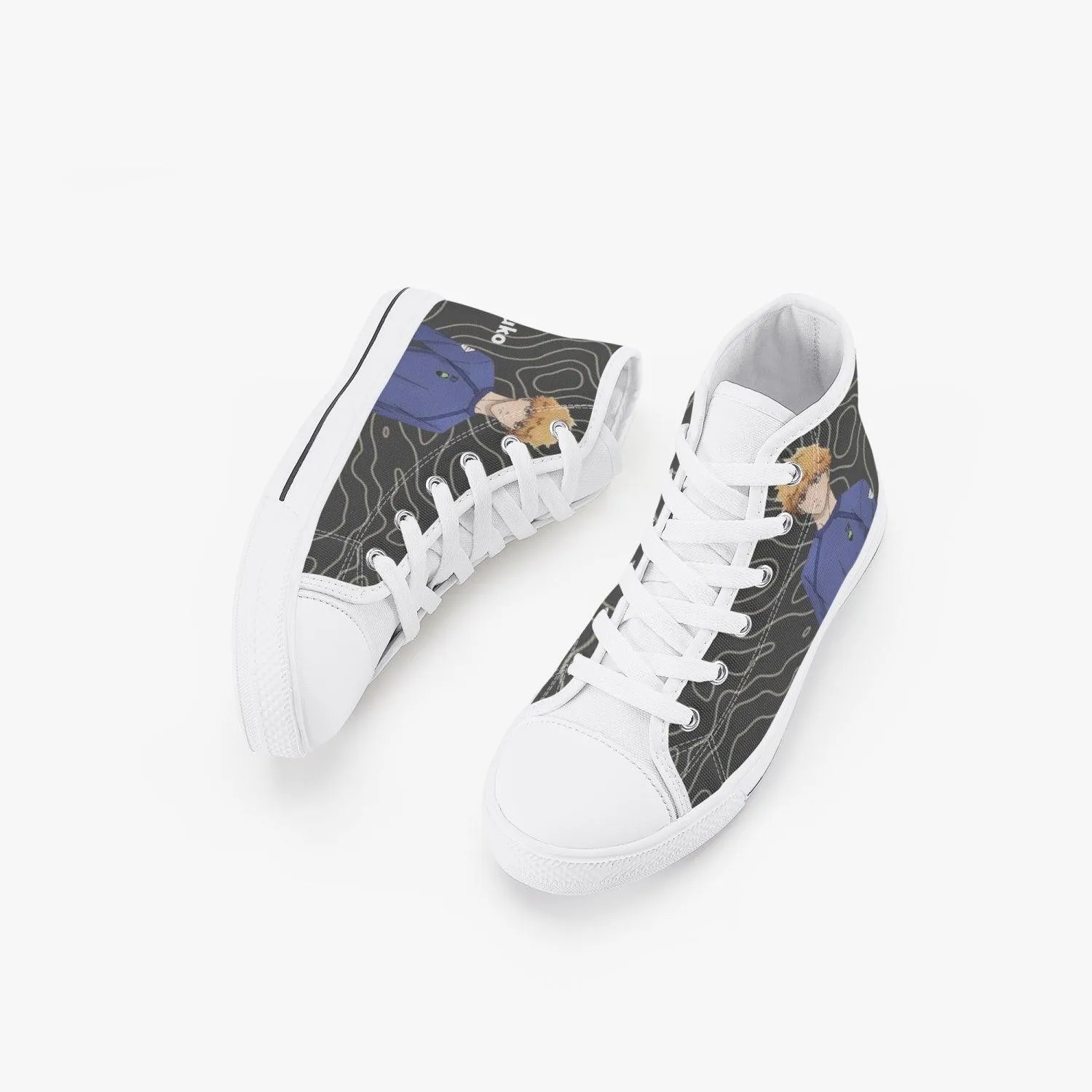 Blue Lock Rensuke Kunigami Kids A-Star High Anime Shoes