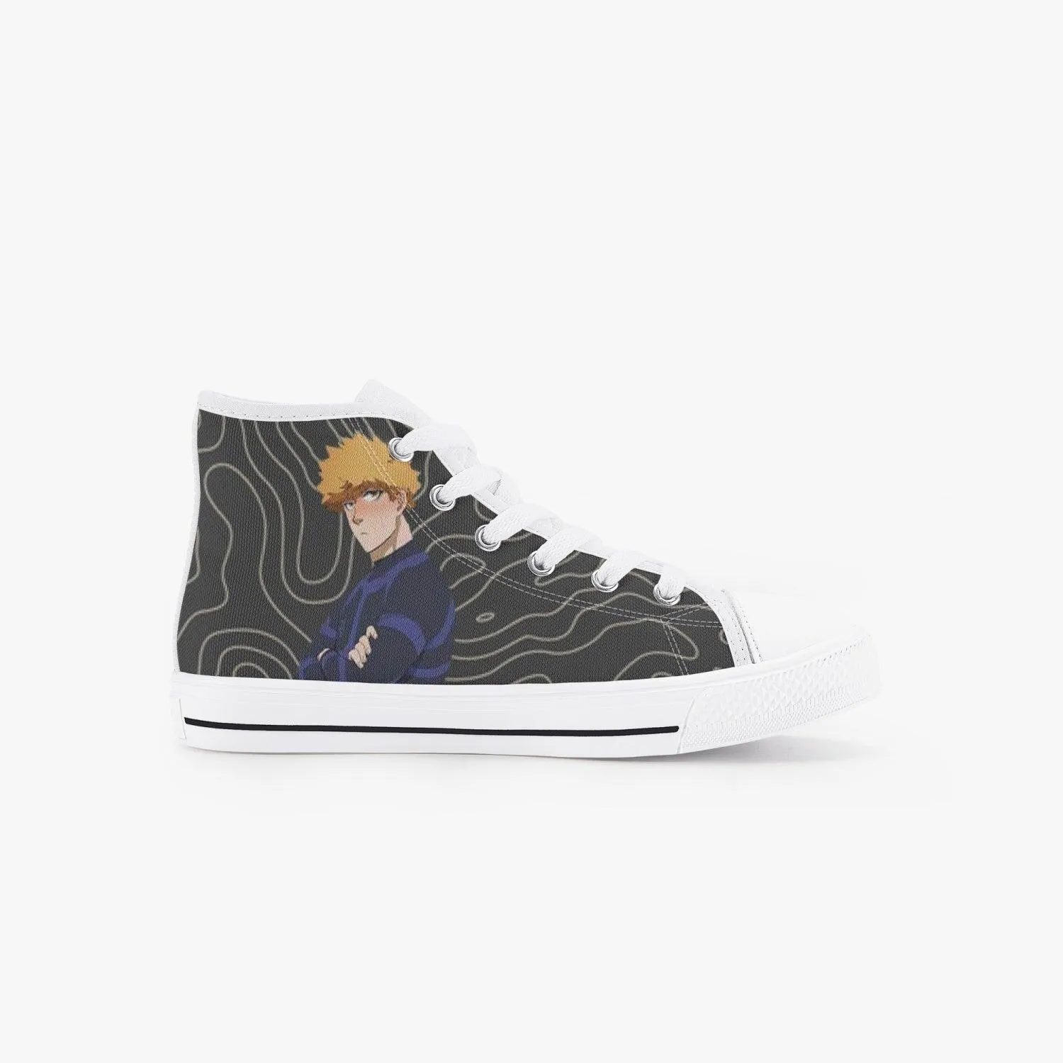 Blue Lock Rensuke Kunigami Kids A-Star High Anime Shoes
