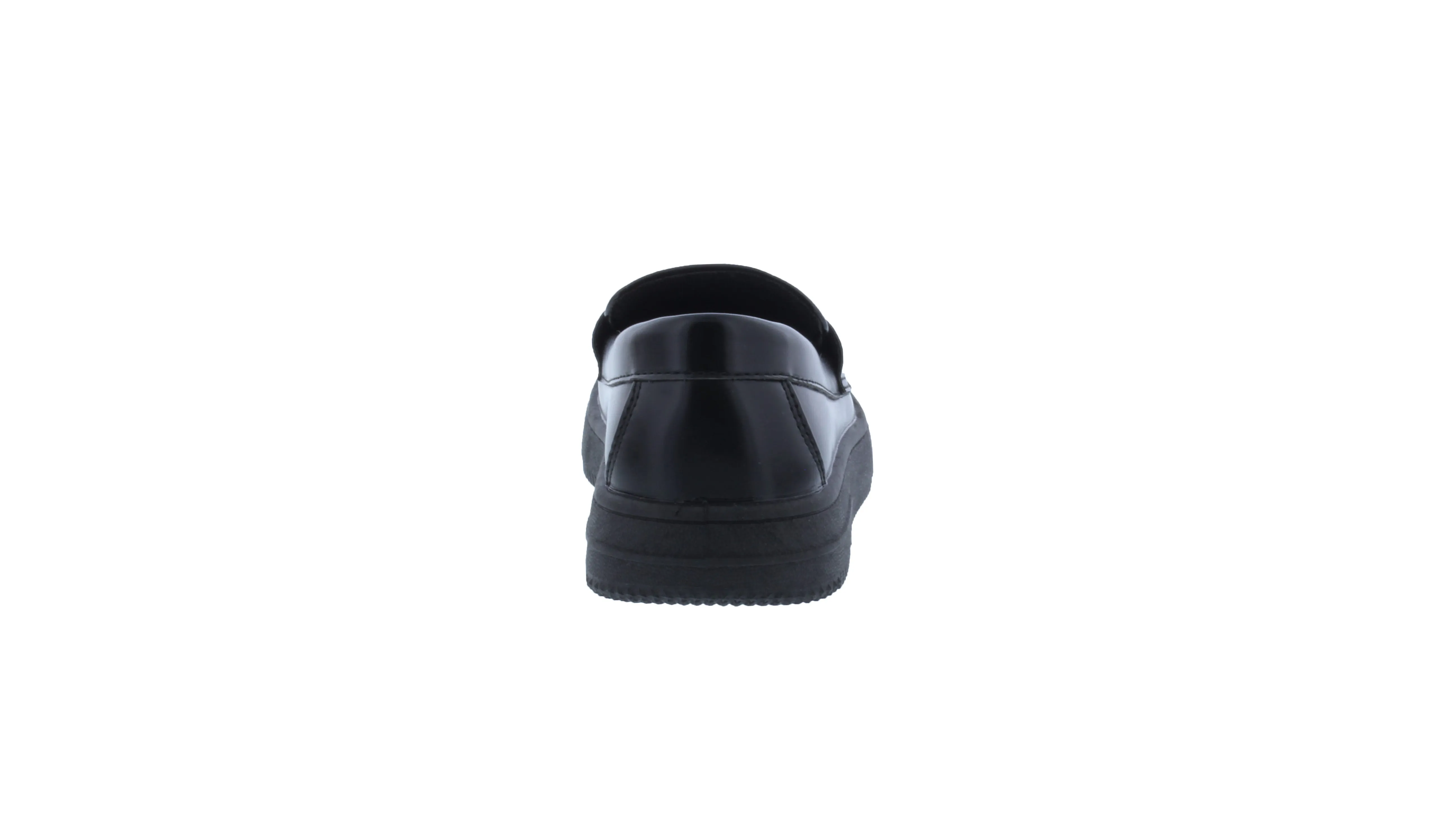 Boys Faux Leather Slip On Loafer