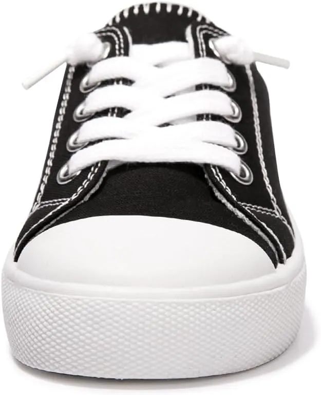 Colgo Boys Girls Sneakers Canvas Lace up Walking Shoes for Little Big Kids Size 11-6