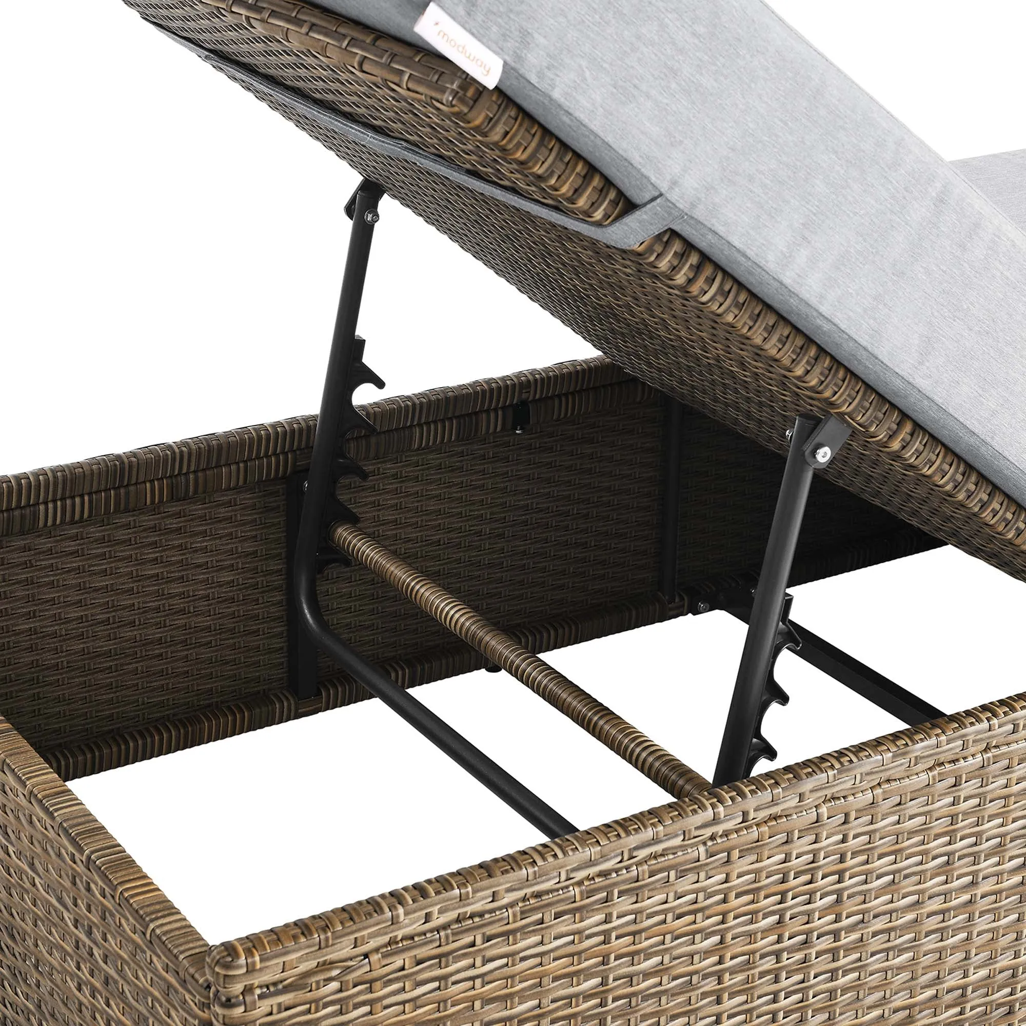 Convene Outdoor Patio Outdoor Patio Chaise Lounge Chair by Modway