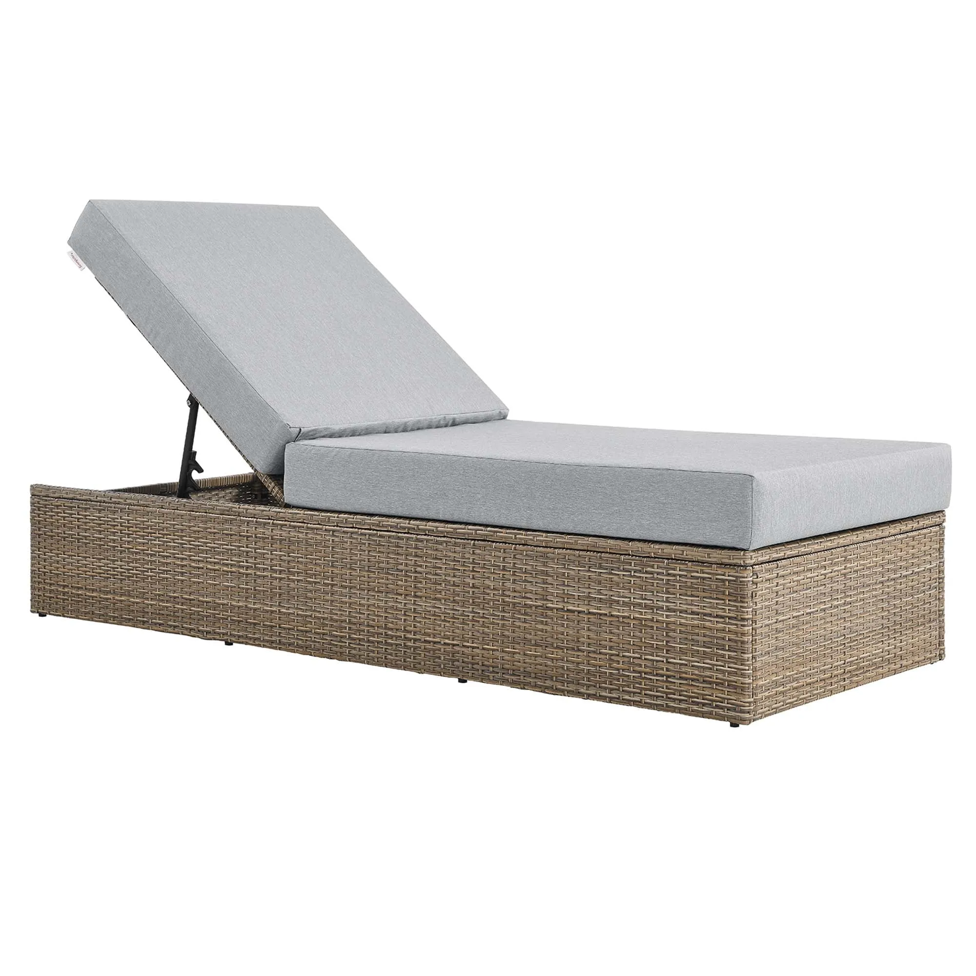 Convene Outdoor Patio Outdoor Patio Chaise Lounge Chair by Modway