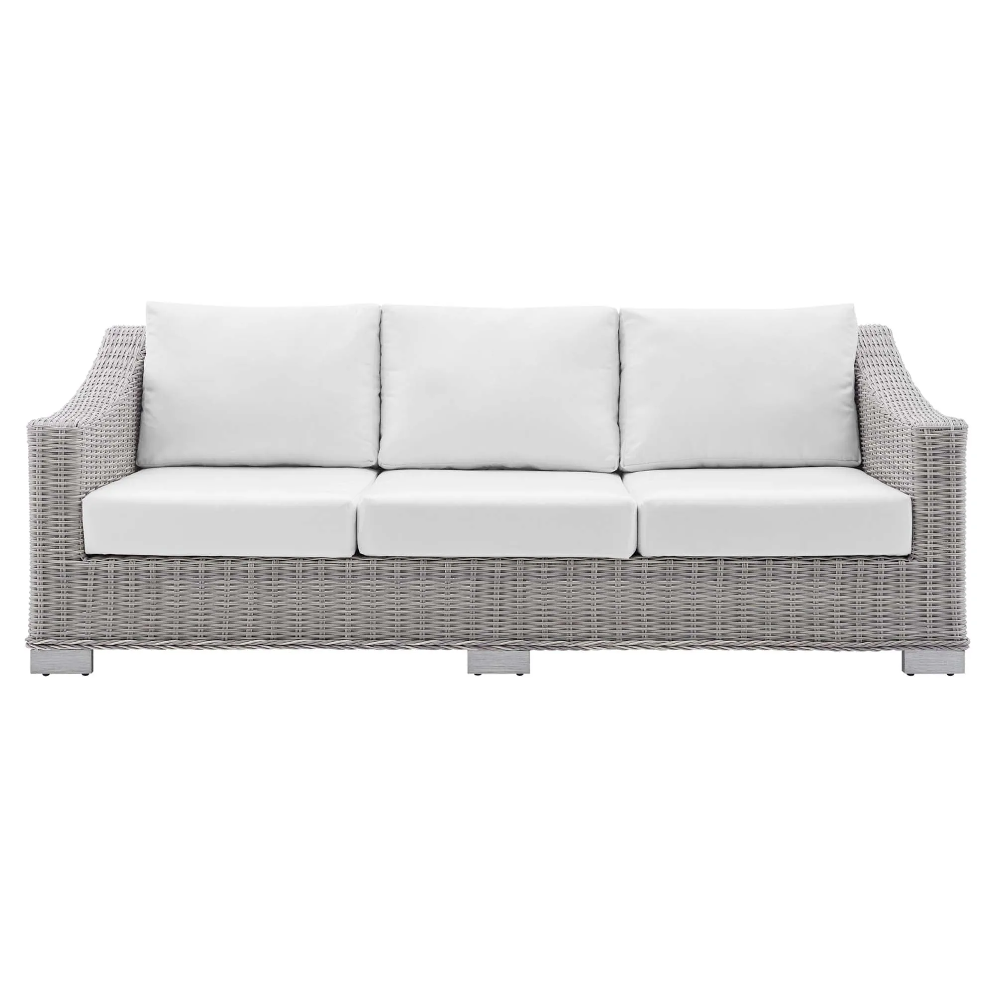 Conway Sunbrella® Outdoor Patio Wicker Rattan Sofa by Modway