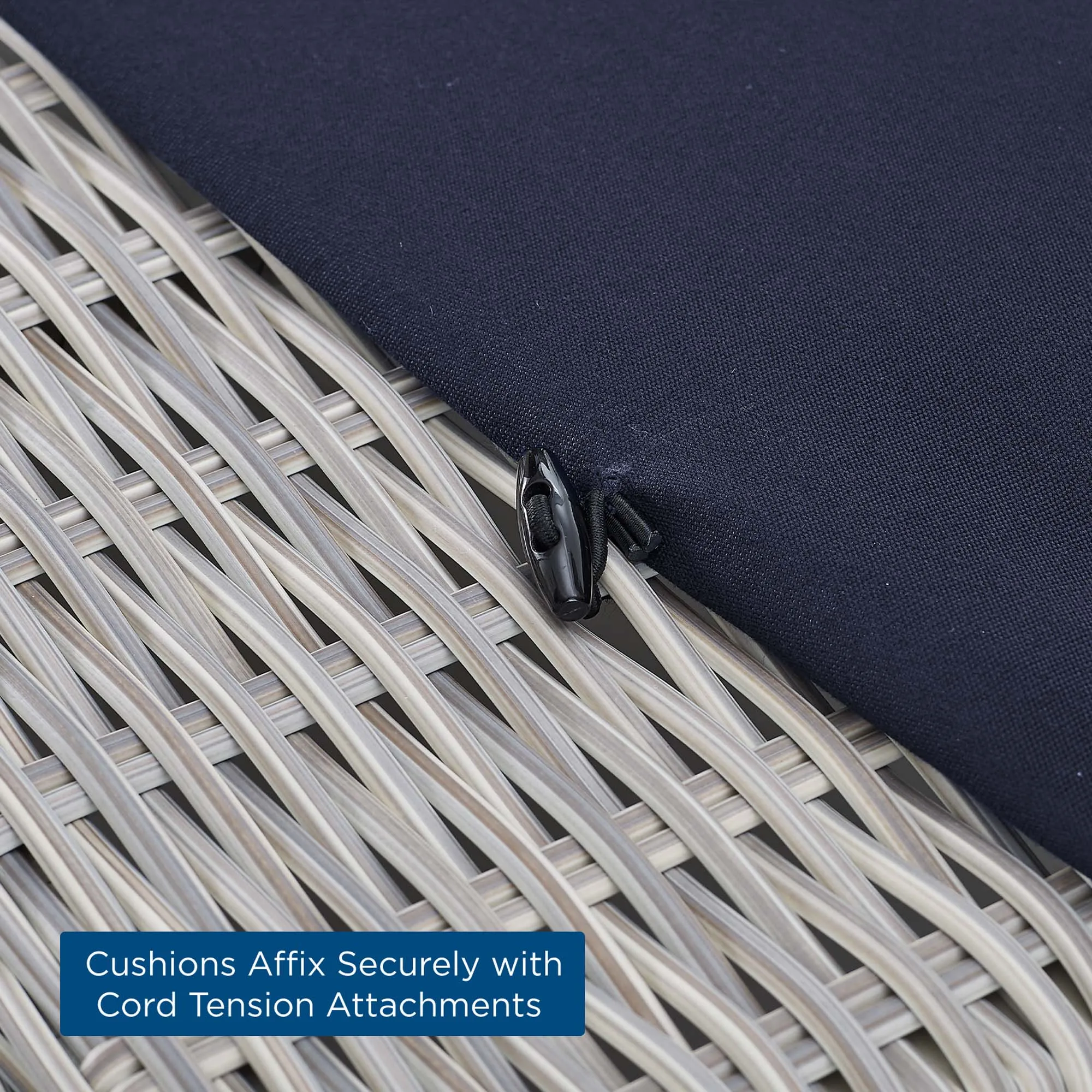Conway Sunbrella® Outdoor Patio Wicker Rattan Sofa by Modway