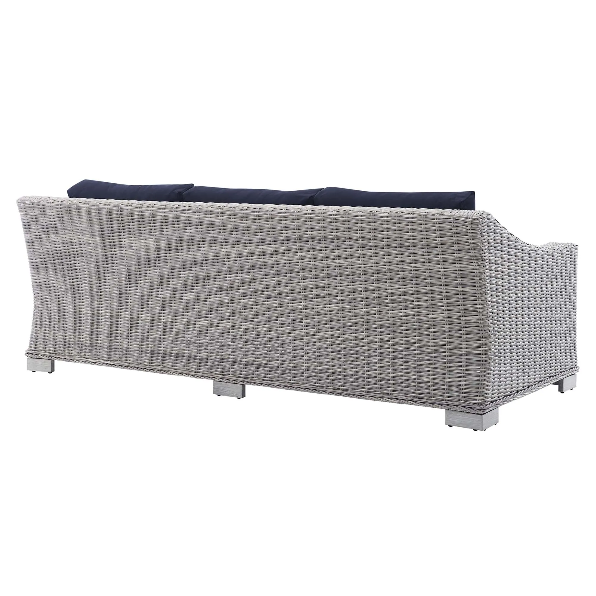 Conway Sunbrella® Outdoor Patio Wicker Rattan Sofa by Modway