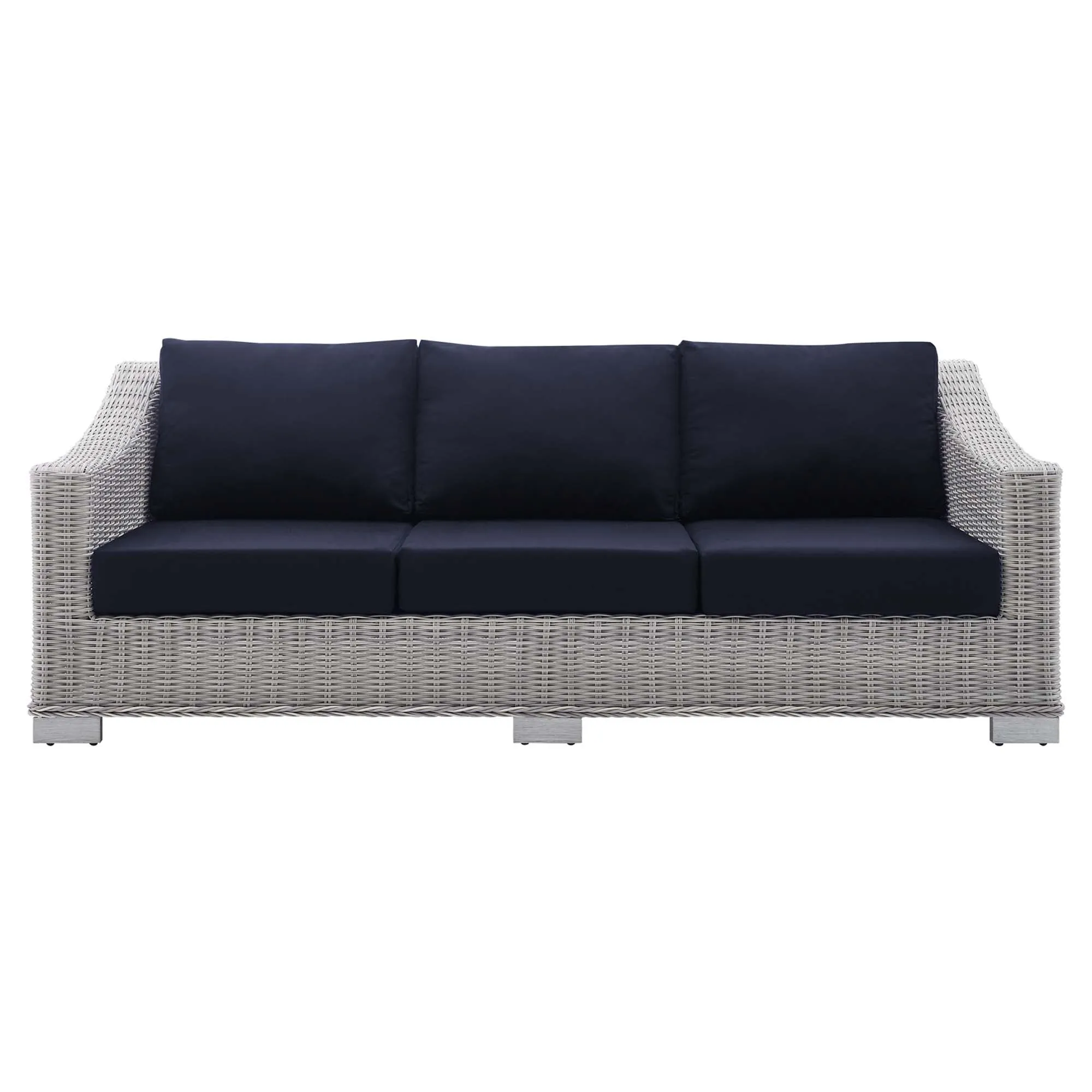 Conway Sunbrella® Outdoor Patio Wicker Rattan Sofa by Modway