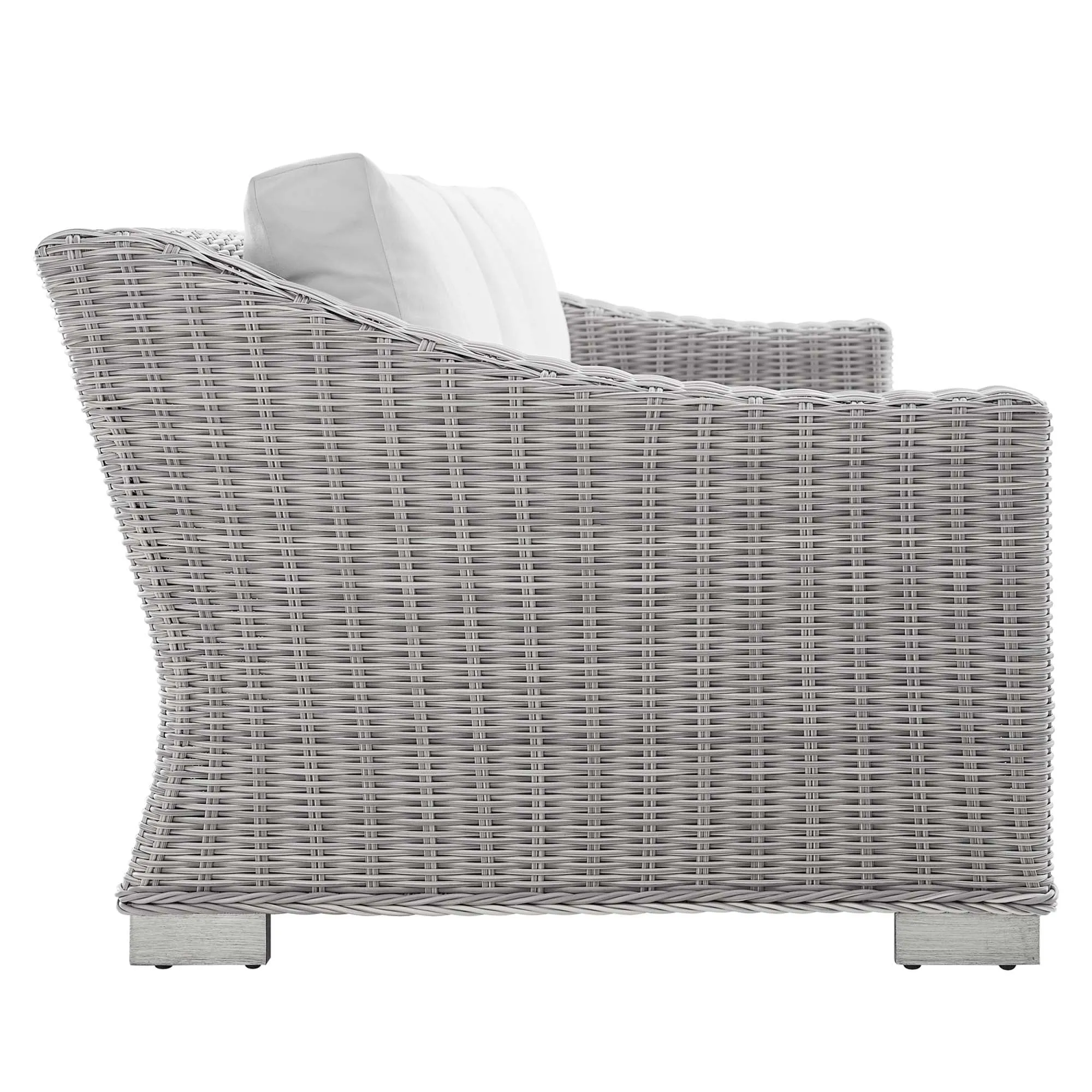 Conway Sunbrella® Outdoor Patio Wicker Rattan Sofa by Modway