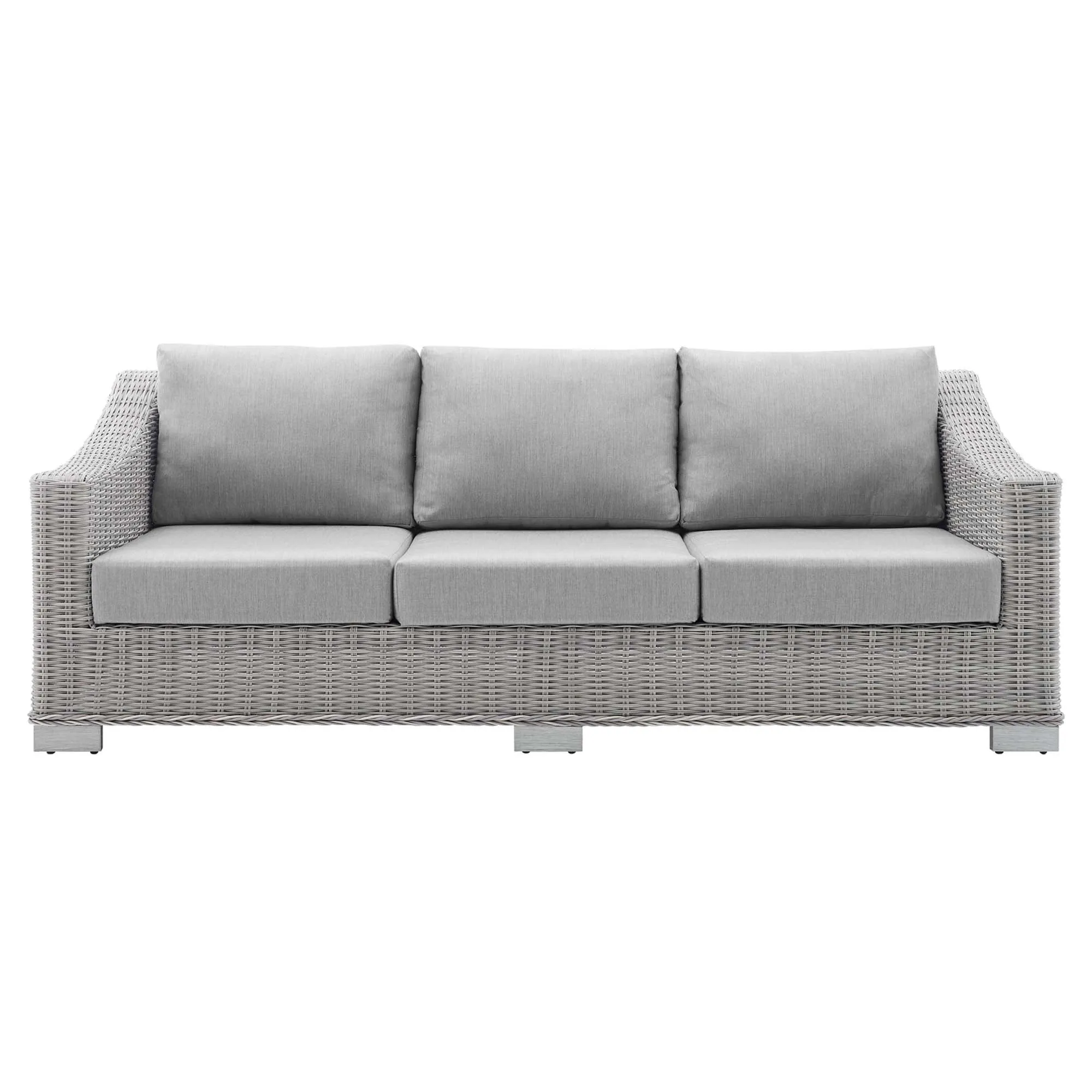 Conway Sunbrella® Outdoor Patio Wicker Rattan Sofa by Modway