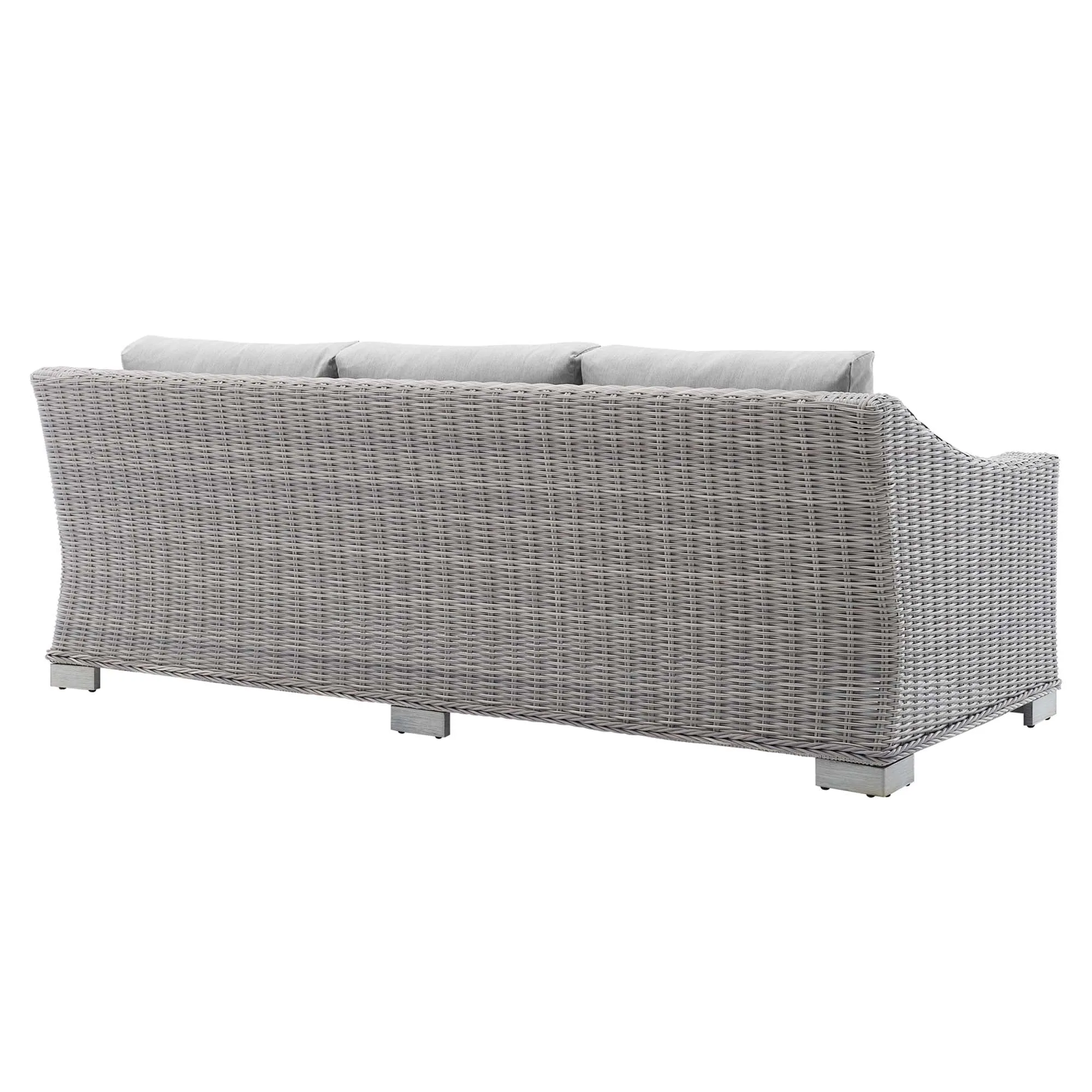 Conway Sunbrella® Outdoor Patio Wicker Rattan Sofa by Modway