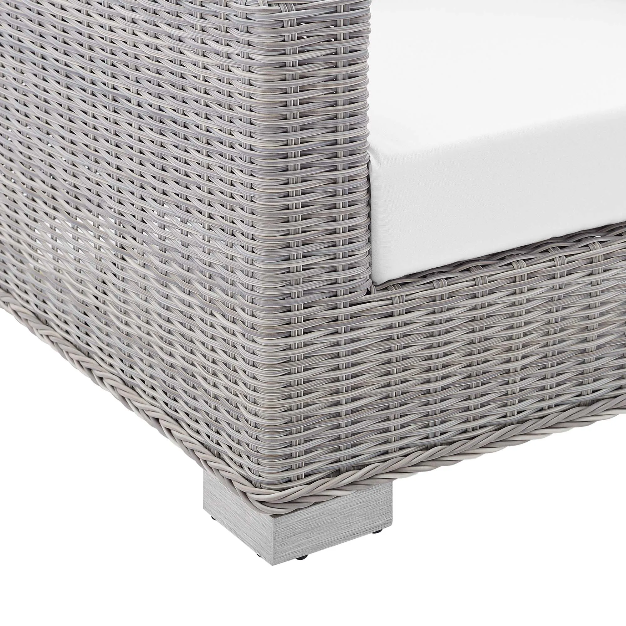 Conway Sunbrella® Outdoor Patio Wicker Rattan Sofa by Modway