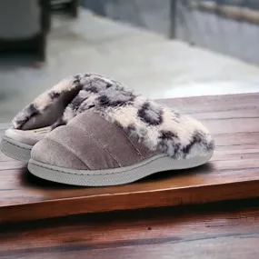 DEARFOAMS Kid's Velour Clog Slippers