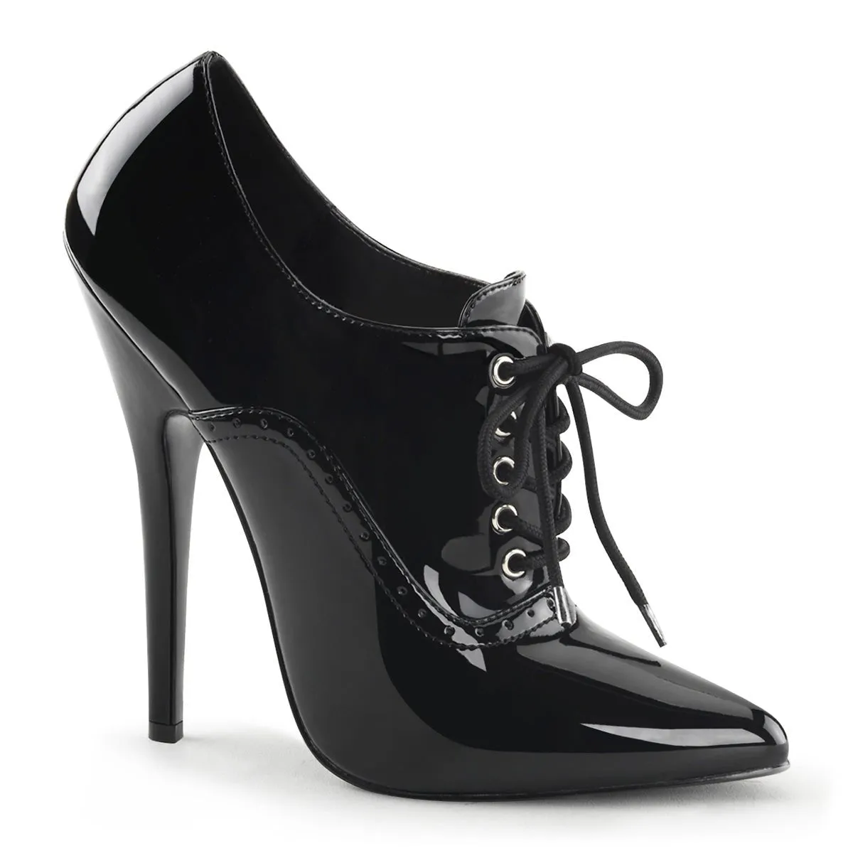 Devious Domina 460 Womens 6" Heel, Court Shoes, Oxford/Lace-Up Shoes