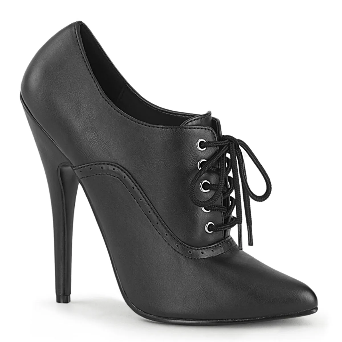 Devious Domina 460 Womens 6" Heel, Court Shoes, Oxford/Lace-Up Shoes