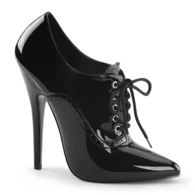 Devious Domina 460 Womens 6" Heel, Court Shoes, Oxford/Lace-Up Shoes