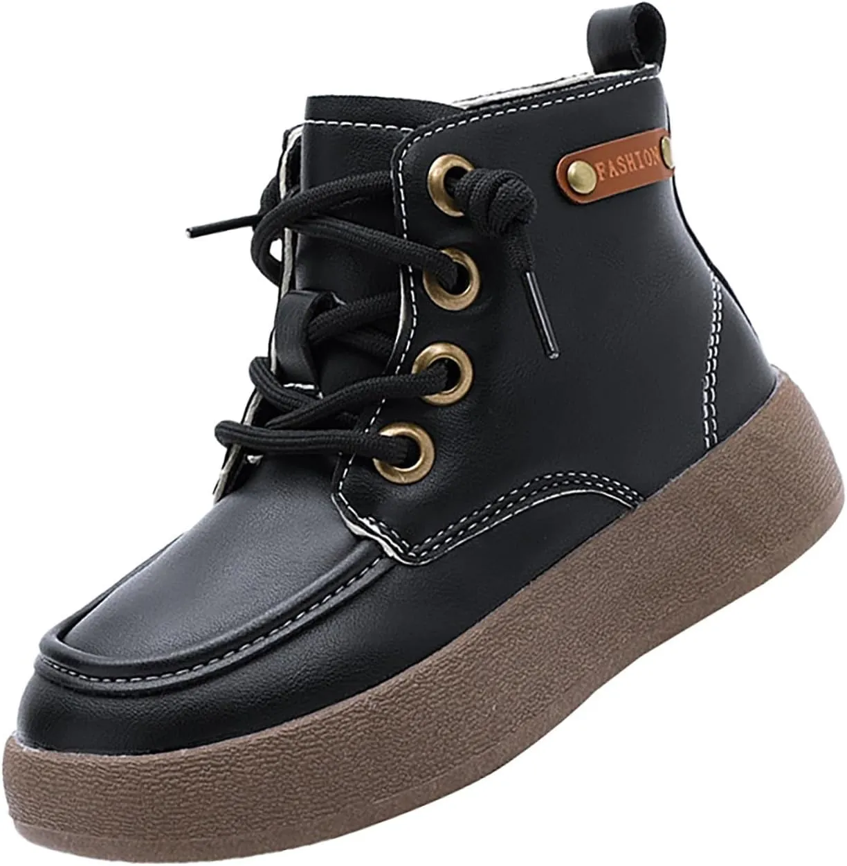 Fashion Fall and Winter Children's Flat Non Slip Boots Side Zipper Comfortable Boots Winter for Kids