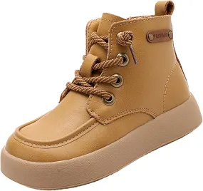 Fashion Fall and Winter Children's Flat Non Slip Boots Side Zipper Comfortable Boots Winter for Kids