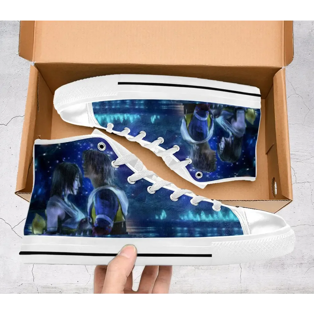 Final Fantasy X Shoes High Top Sneakers for Kids and Adults