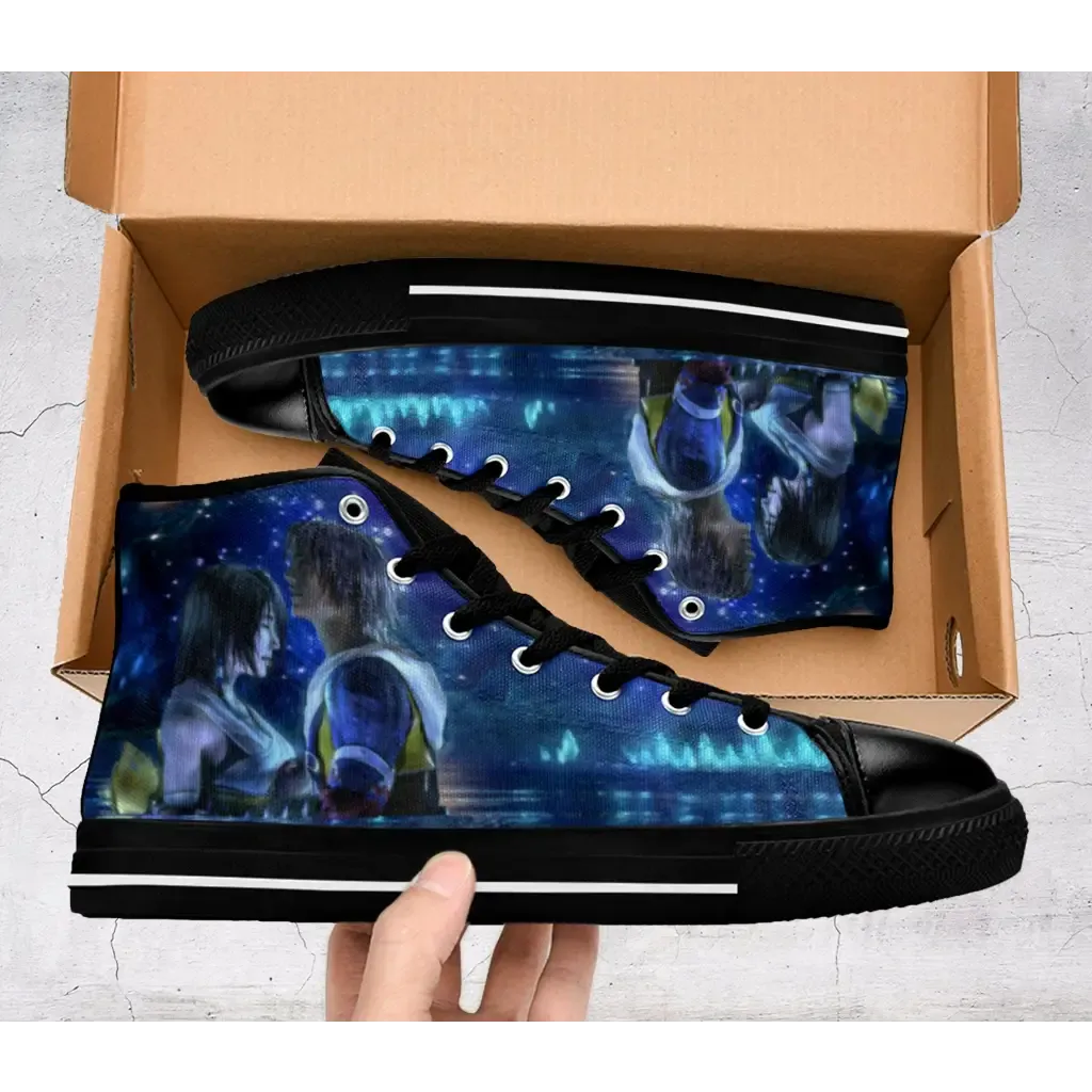 Final Fantasy X Shoes High Top Sneakers for Kids and Adults