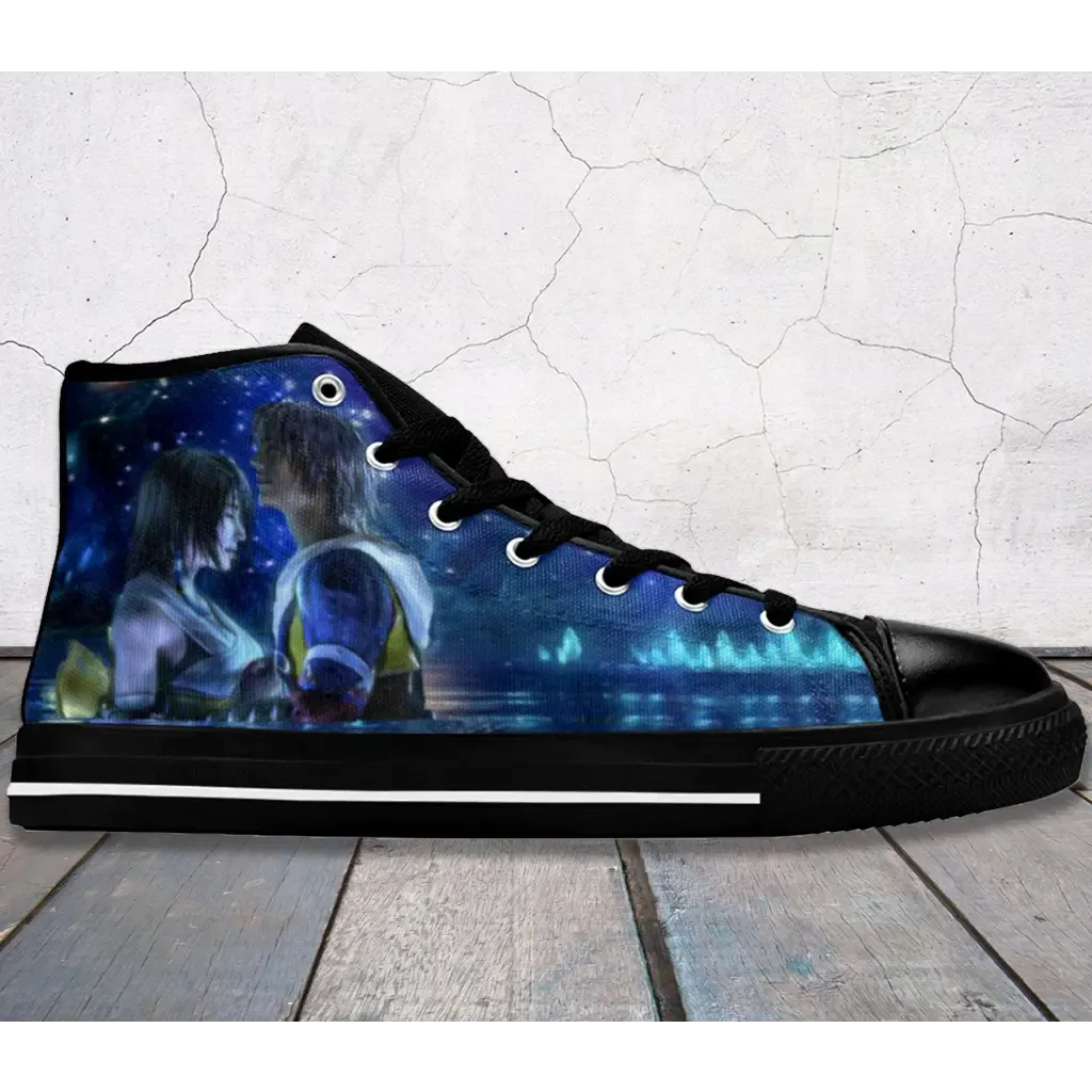 Final Fantasy X Shoes High Top Sneakers for Kids and Adults