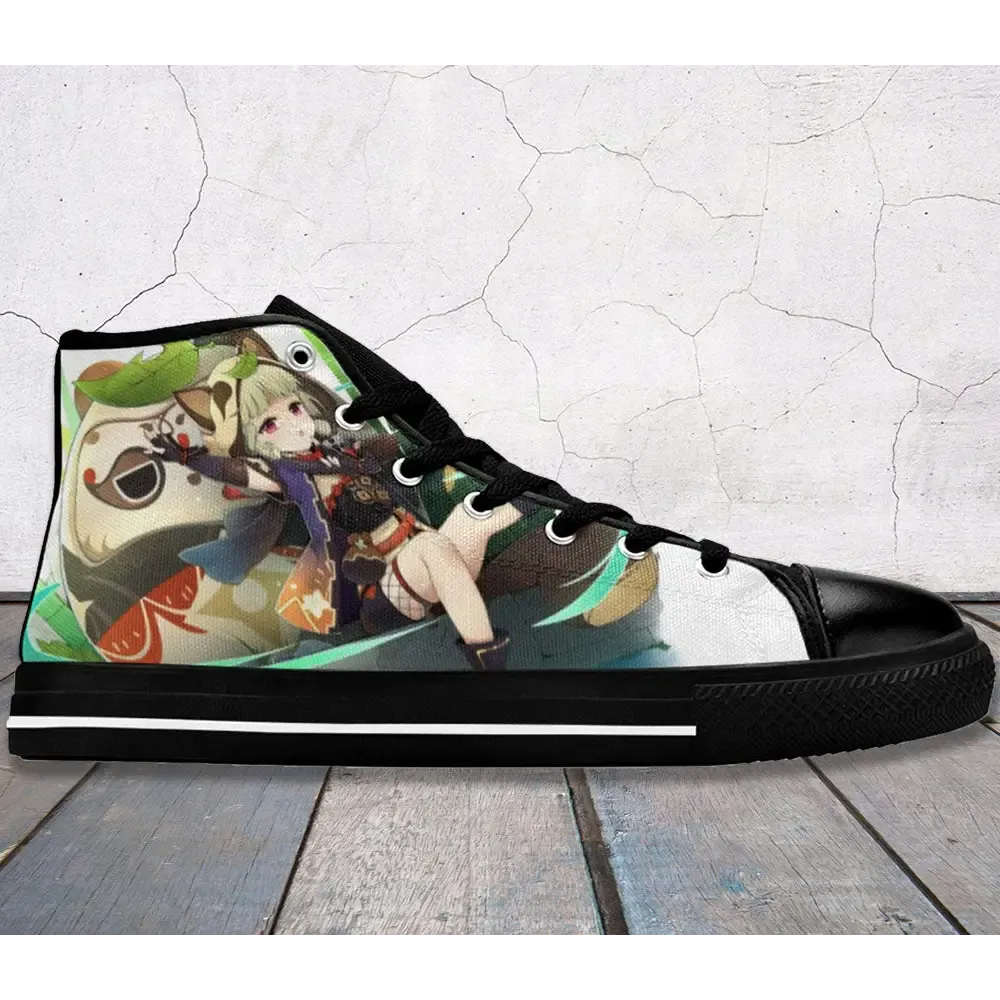 Genshin Impact Sayu Shoes High Top Sneakers for Kids and Adults