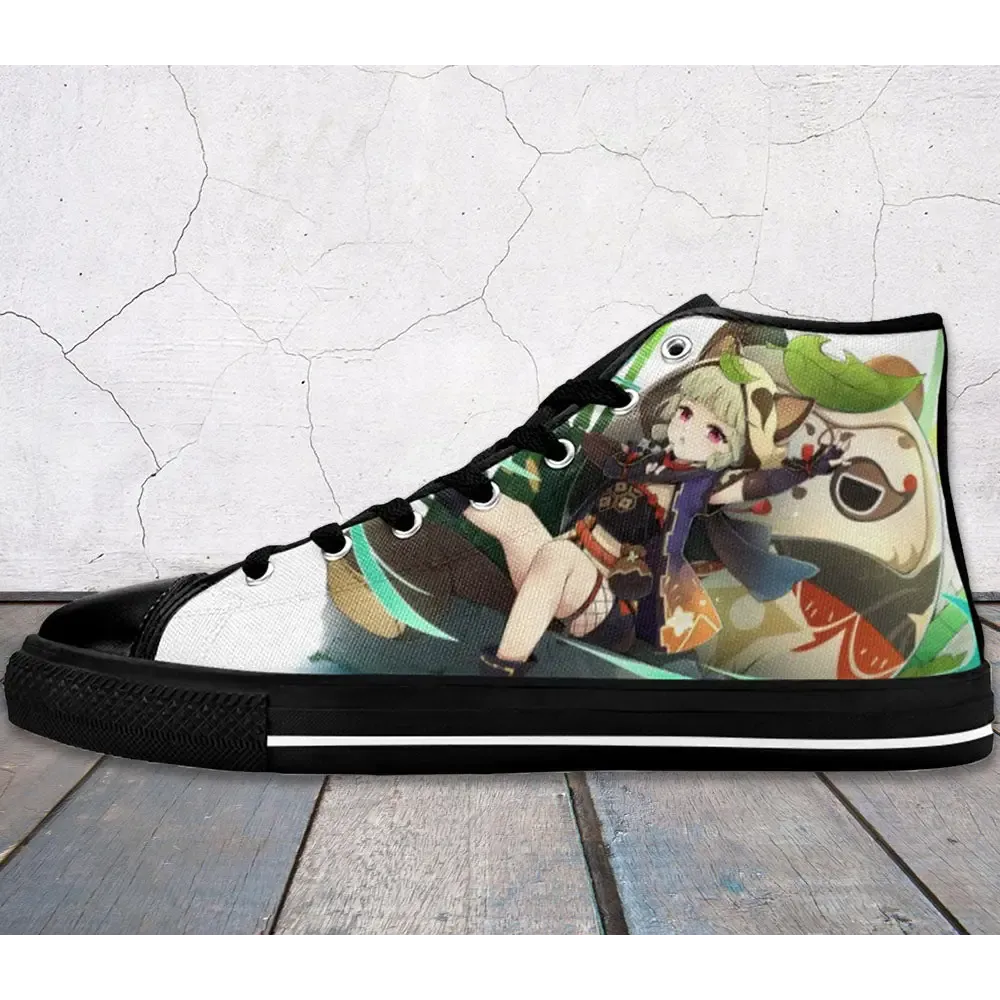 Genshin Impact Sayu Shoes High Top Sneakers for Kids and Adults