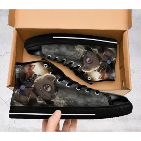 Gleipnir Clair Aoki Sexy Shoes High Top Sneakers for Kids and Adults