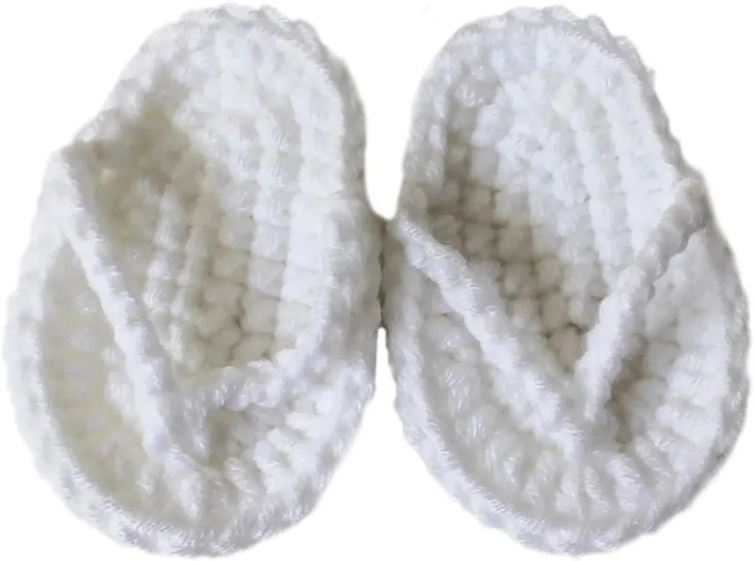 Handmade Crochet Baby Girl Sandals Flip Flops Booties Shoes Cute Knitted Slippers Photo Slides for Newborn Infant