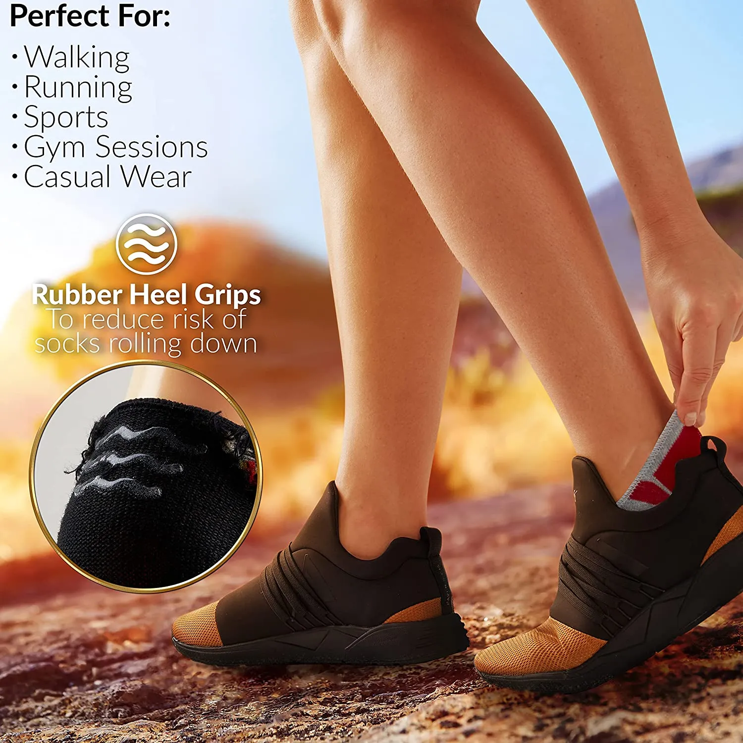 Harry Potter 5 Pairs Invisible Socks, No Show Socks Harry Potter Gifts