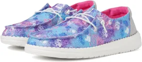Hey Dude Kids Womens Wendy My Little Pony (Little Kid/Big Kid) Mineral Blue/Lavender 5 Medium