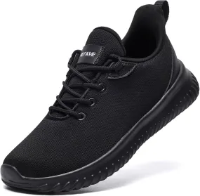 HIITAVE Little Big Kids Sneakers Children Sport Athletic Running Shoes for Boys Girls Youth