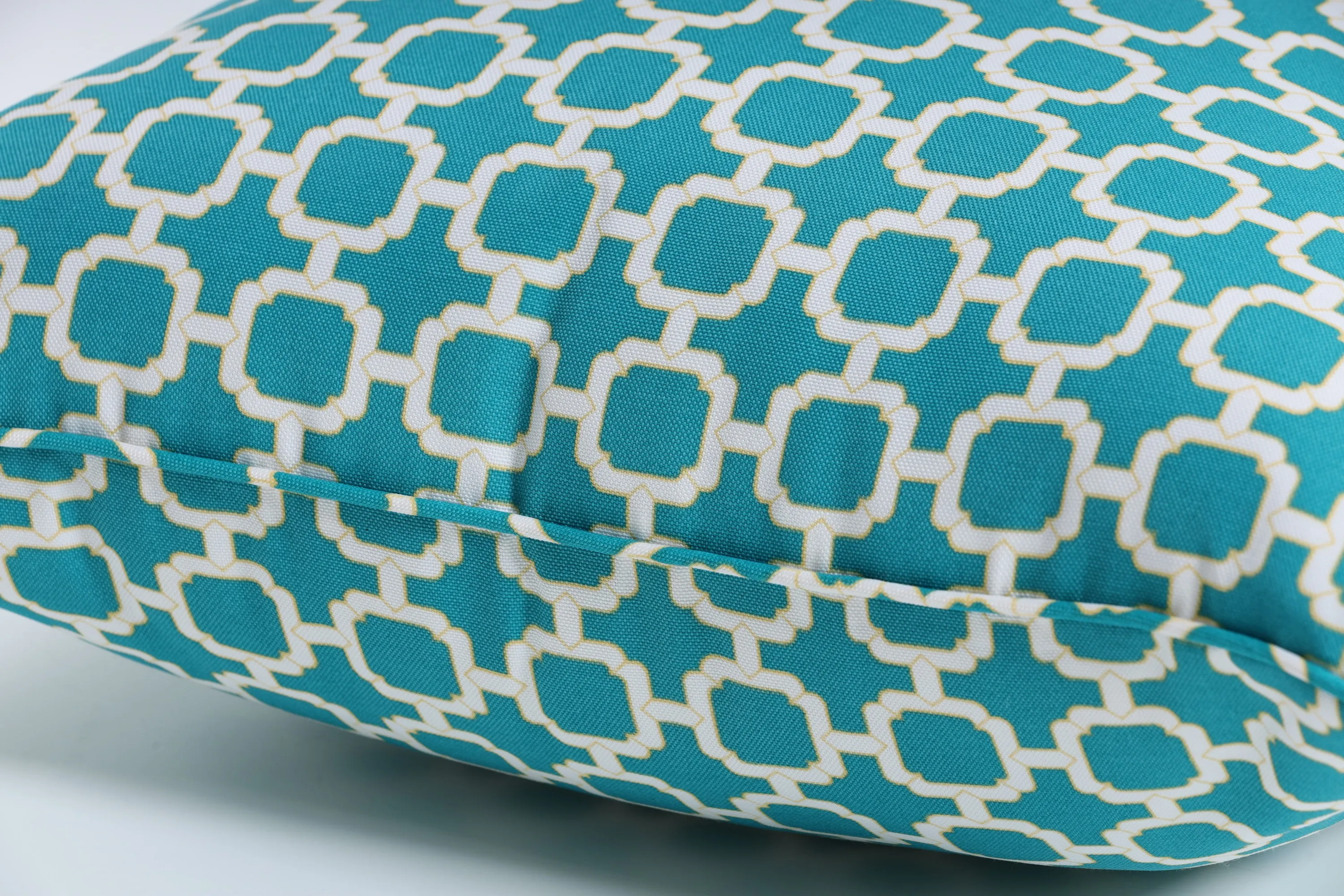 Hockley Teal Rectangle Throw Pillow (Set Of 2)