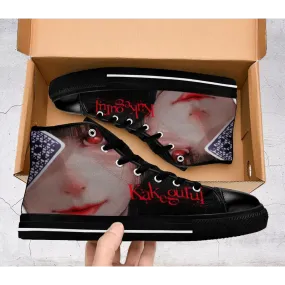 Kakegurui Compulsive Gambler Yumeko Jabami Shoes High Top Sneakers for Kids and Adults