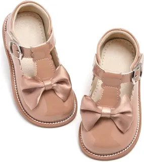 Kiderence Toddler Little Girl Mary Jane Dress Shoes School Oxford for Girls Flats