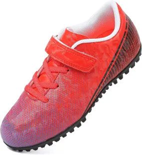 Kids Soccer Cleats - Boys & Girls Football & Baseball Cleats - Indoor & Outdoor Athletic Shoes - High Top Futsal Shoes - Zapatos De Futbol Para Nios