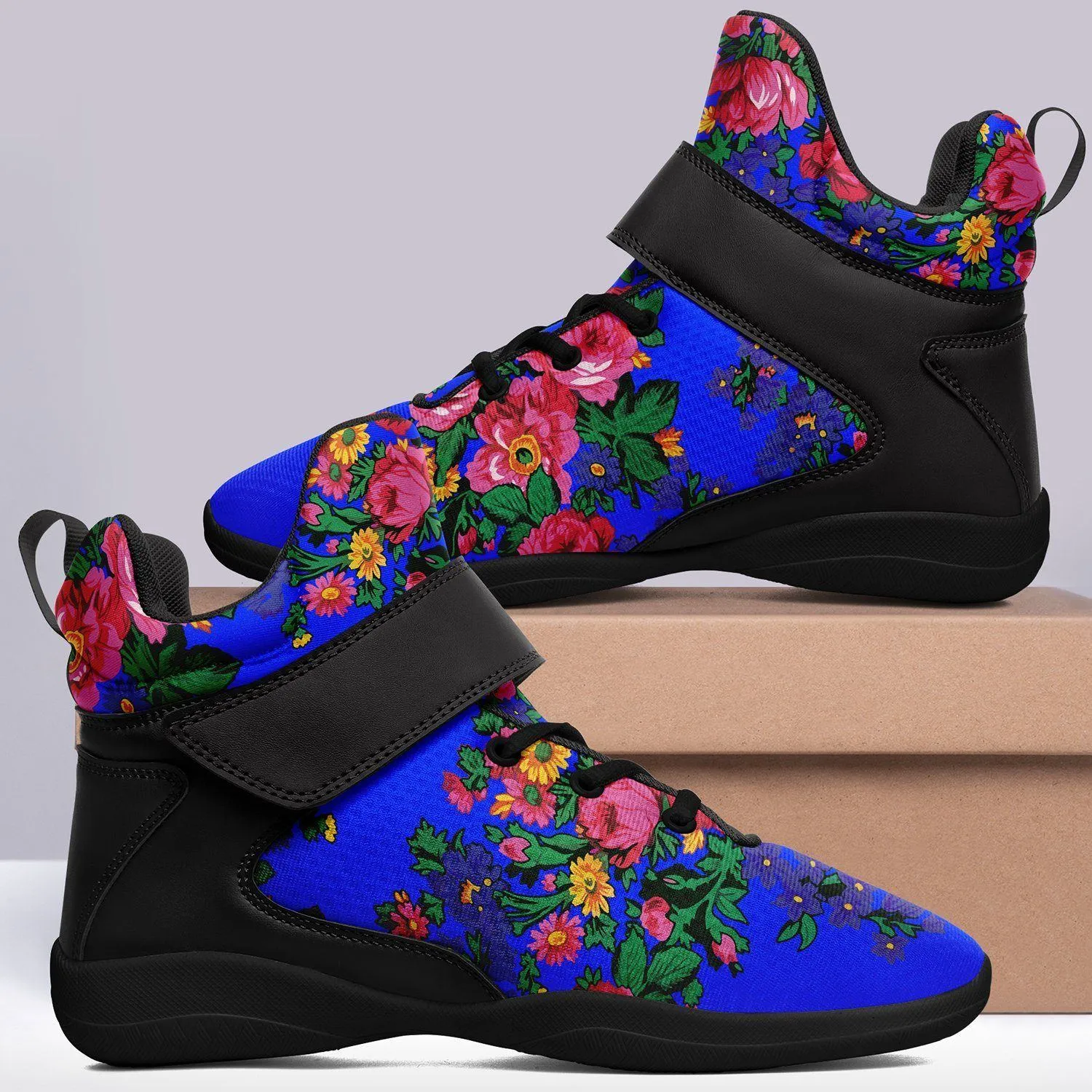 Kokum's Revenge Royal Ipottaa Basketball / Sport High Top Shoes - Black Sole