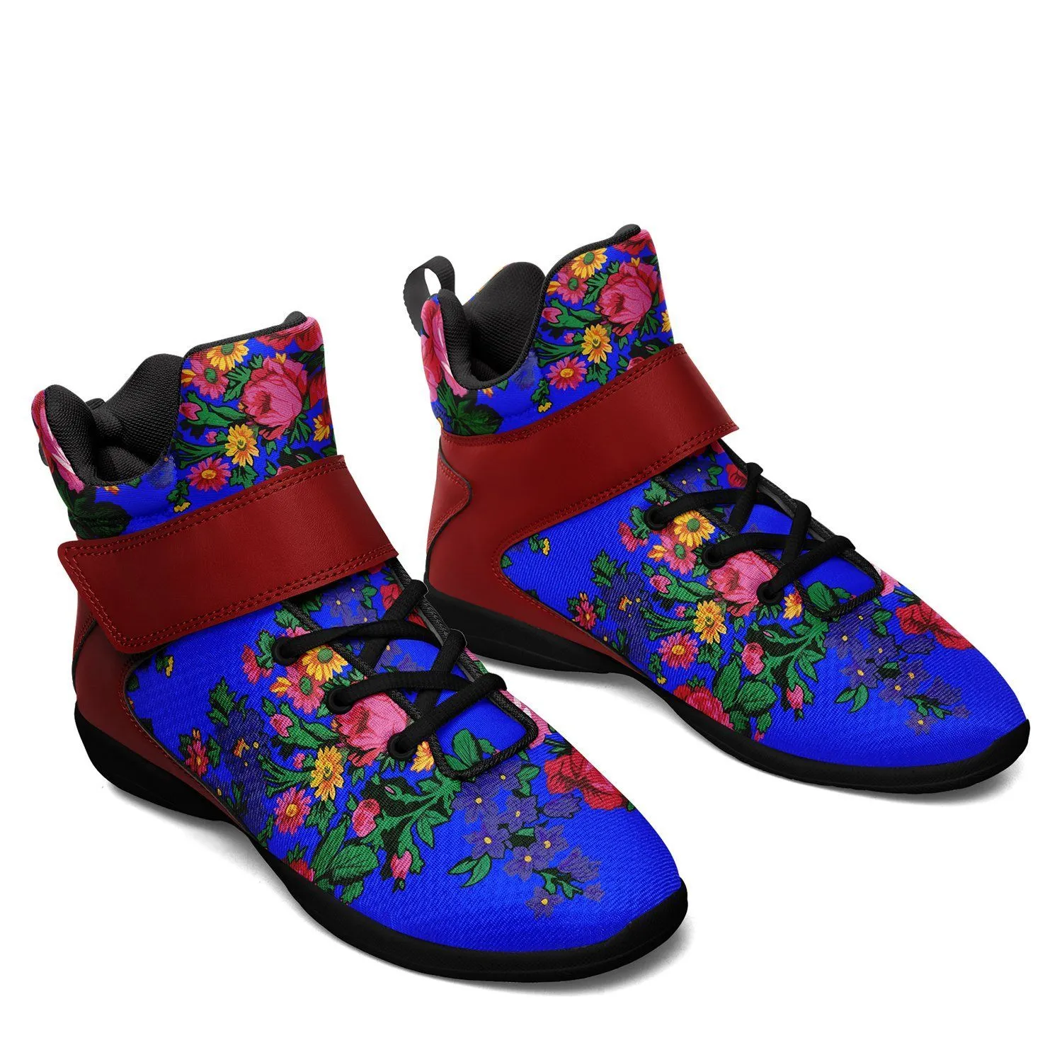 Kokum's Revenge Royal Ipottaa Basketball / Sport High Top Shoes - Black Sole
