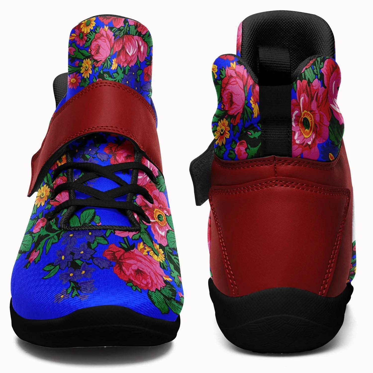 Kokum's Revenge Royal Ipottaa Basketball / Sport High Top Shoes - Black Sole