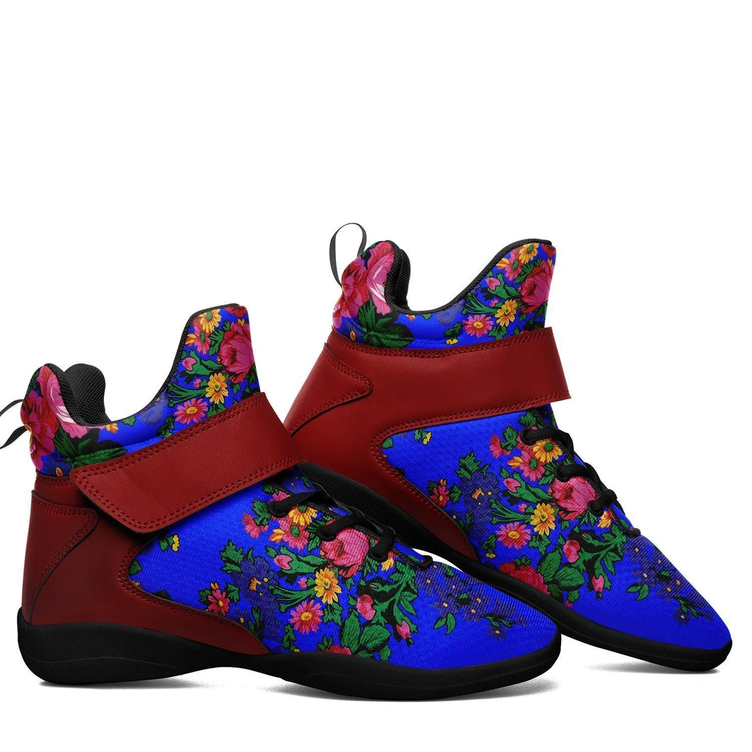 Kokum's Revenge Royal Ipottaa Basketball / Sport High Top Shoes - Black Sole
