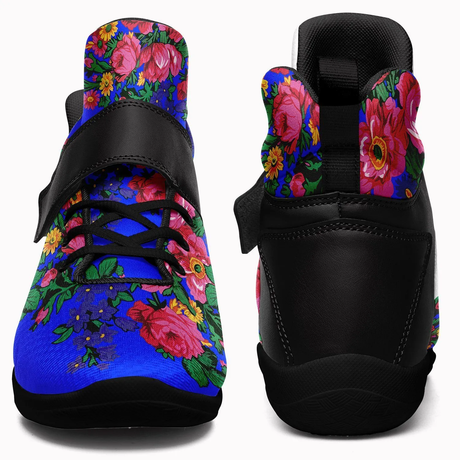 Kokum's Revenge Royal Ipottaa Basketball / Sport High Top Shoes - Black Sole